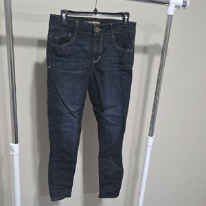 Sz 8 Democracy Womens Blue Stretchy Jeans Jeggings Pants